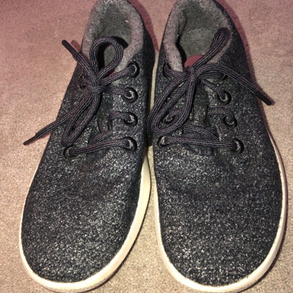 Allbirds Wool Runner Mizzle Gray‎ Womens Size 10 Athletic Running Shoes